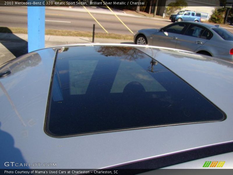 Sunroof of 2003 C 320 4Matic Sport Sedan