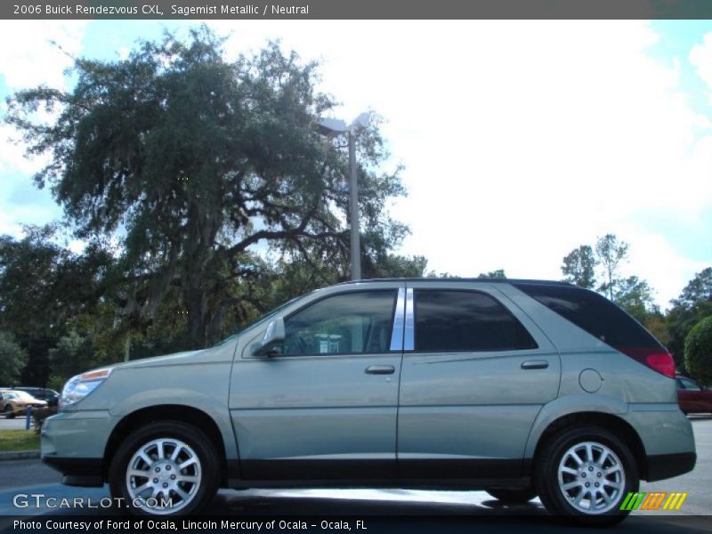 Sagemist Metallic / Neutral 2006 Buick Rendezvous CXL