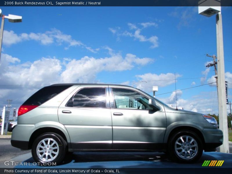 Sagemist Metallic / Neutral 2006 Buick Rendezvous CXL
