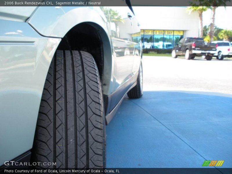 Sagemist Metallic / Neutral 2006 Buick Rendezvous CXL