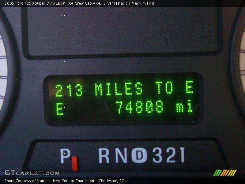 Silver Metallic / Medium Flint 2005 Ford F250 Super Duty Lariat FX4 Crew Cab 4x4
