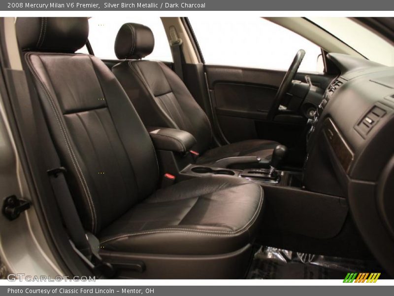 Silver Birch Metallic / Dark Charcoal 2008 Mercury Milan V6 Premier