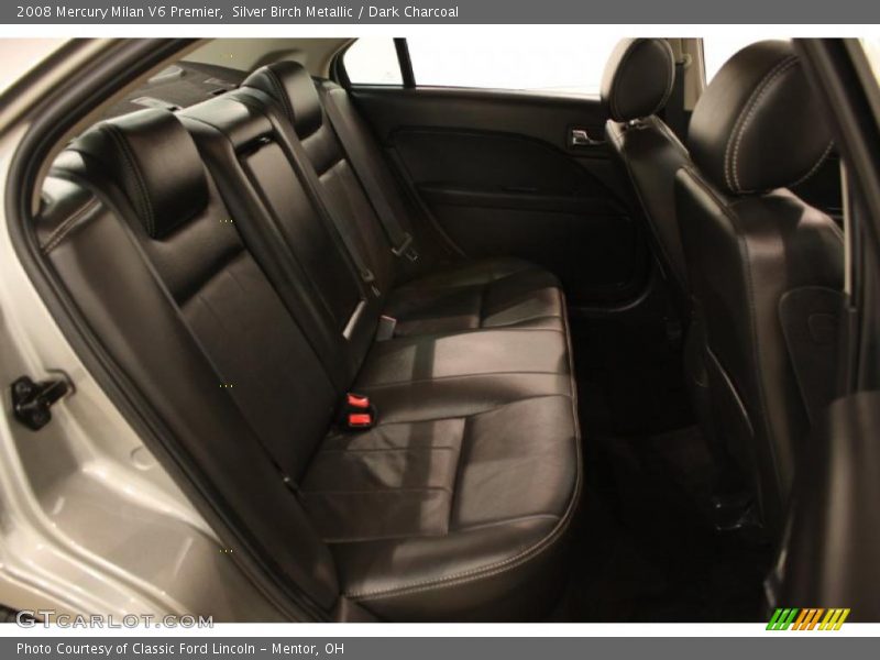 Silver Birch Metallic / Dark Charcoal 2008 Mercury Milan V6 Premier