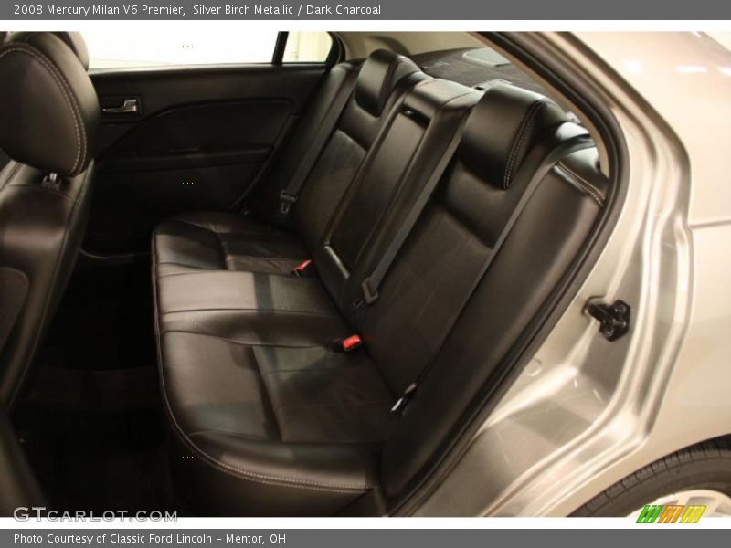 Silver Birch Metallic / Dark Charcoal 2008 Mercury Milan V6 Premier