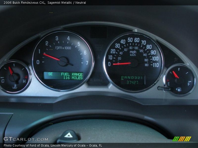 Sagemist Metallic / Neutral 2006 Buick Rendezvous CXL