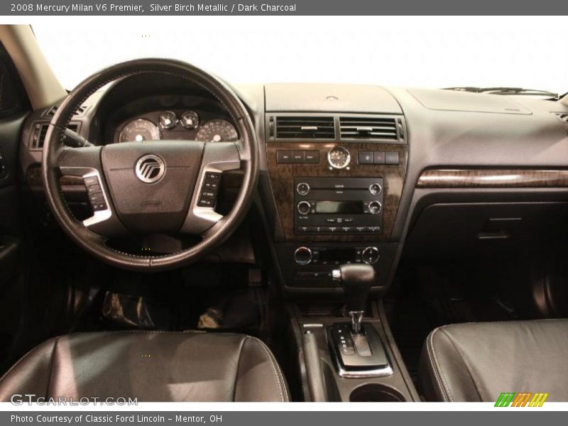 Silver Birch Metallic / Dark Charcoal 2008 Mercury Milan V6 Premier