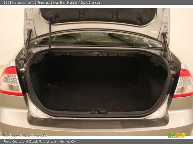 Silver Birch Metallic / Dark Charcoal 2008 Mercury Milan V6 Premier