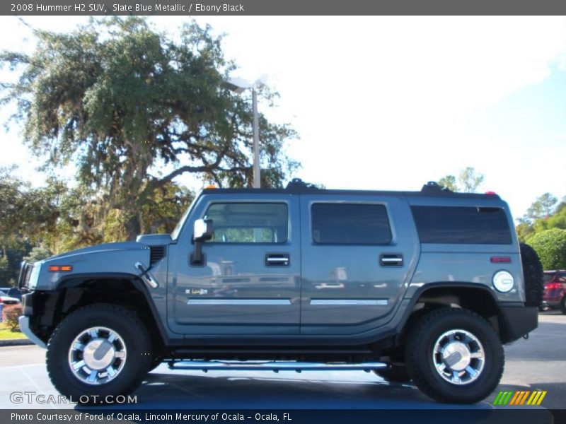  2008 H2 SUV Slate Blue Metallic