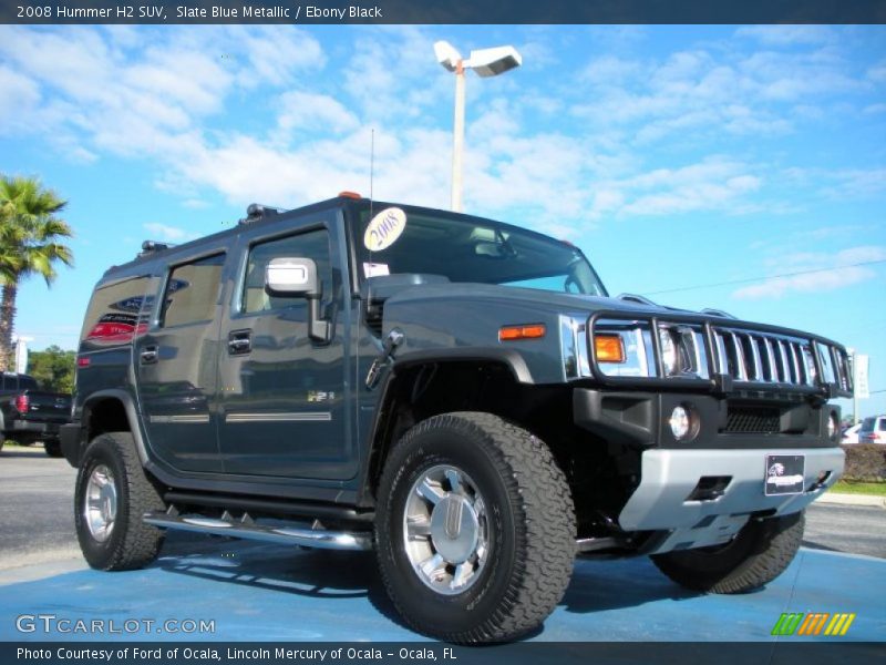 Front 3/4 View of 2008 H2 SUV