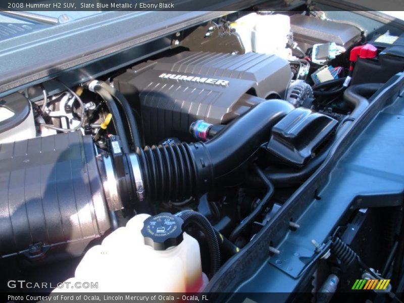  2008 H2 SUV Engine - 6.2 Liter OHV 16V VVT Vortec V8
