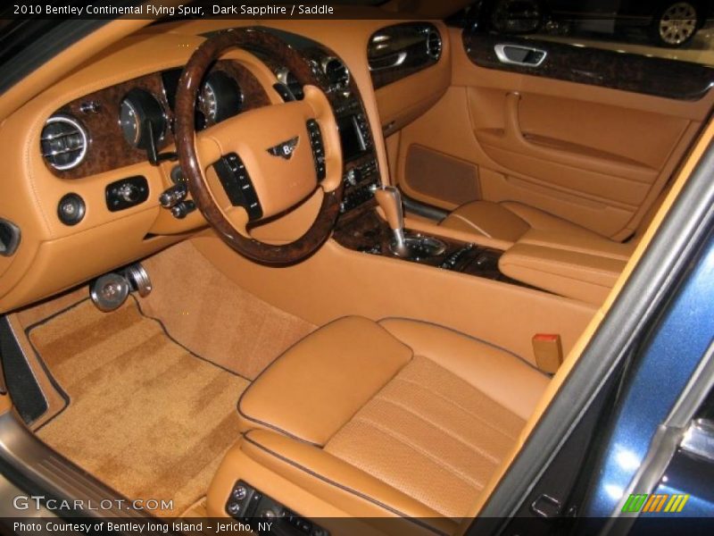 Saddle Interior - 2010 Continental Flying Spur  