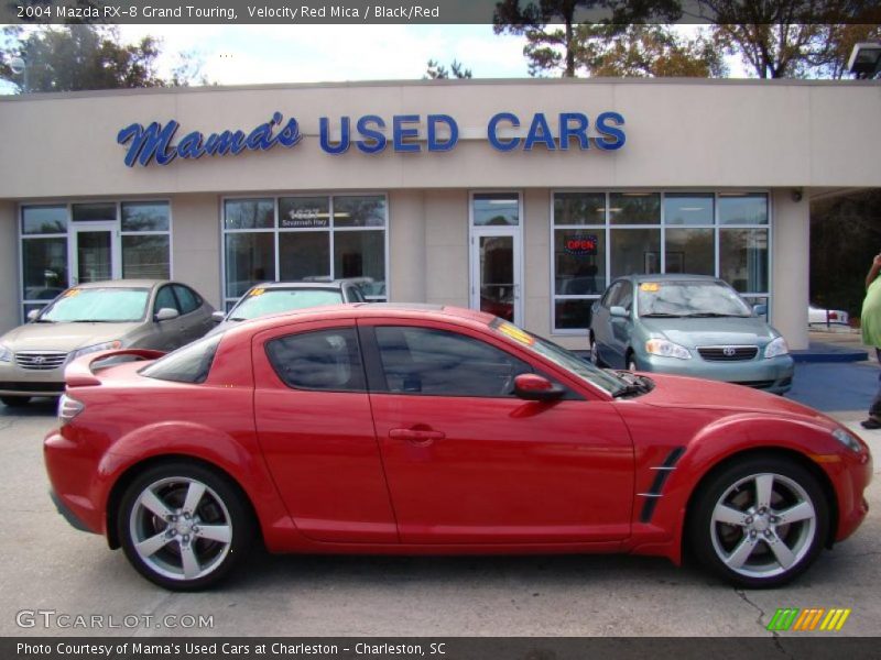 Velocity Red Mica / Black/Red 2004 Mazda RX-8 Grand Touring