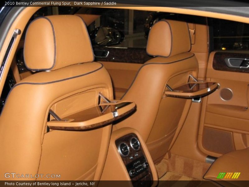  2010 Continental Flying Spur  Saddle Interior
