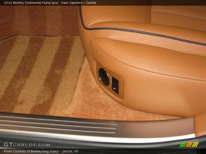 Dark Sapphire / Saddle 2010 Bentley Continental Flying Spur