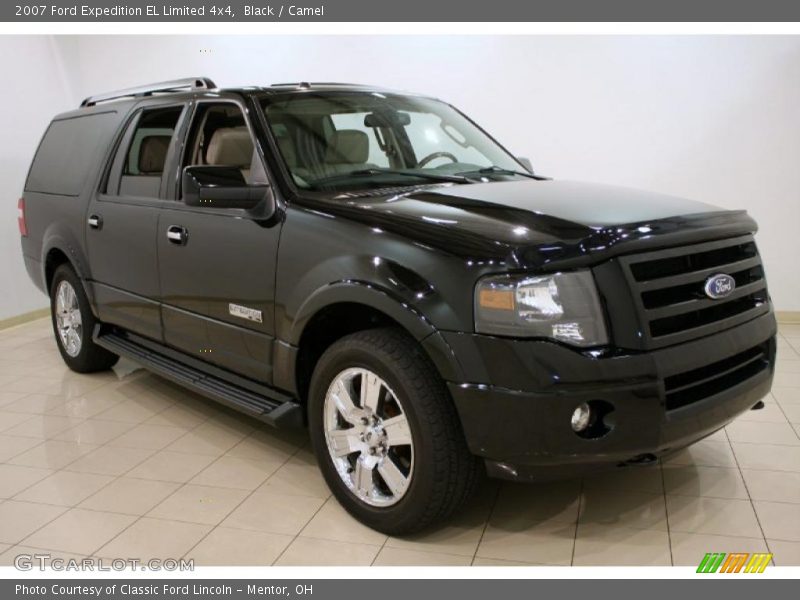 Black / Camel 2007 Ford Expedition EL Limited 4x4