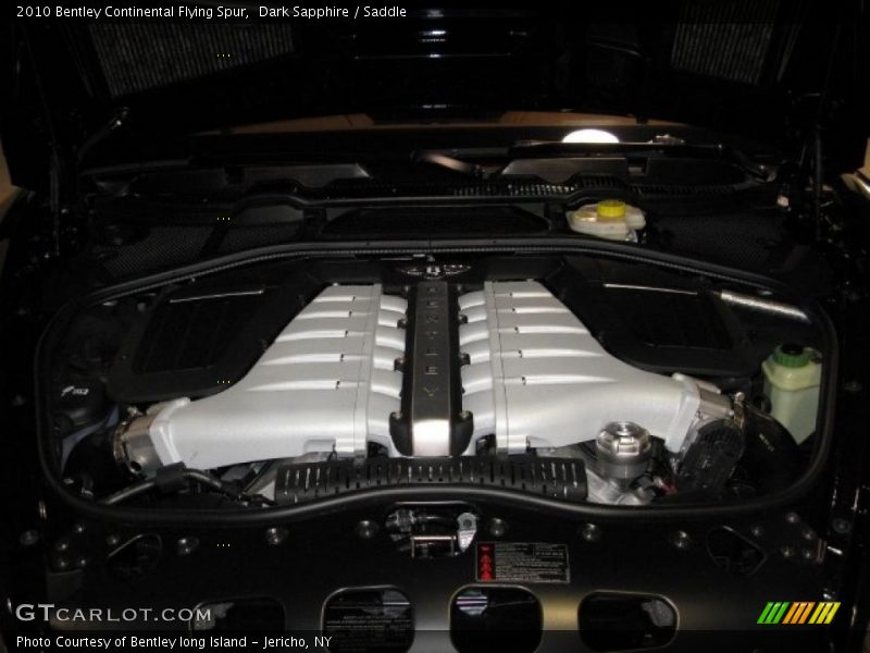  2010 Continental Flying Spur  Engine - 6.0 Liter Twin-Turbocharged DOHC 48-Valve VVT W12