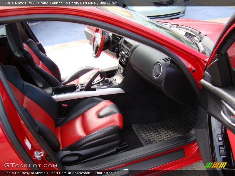 Velocity Red Mica / Black/Red 2004 Mazda RX-8 Grand Touring