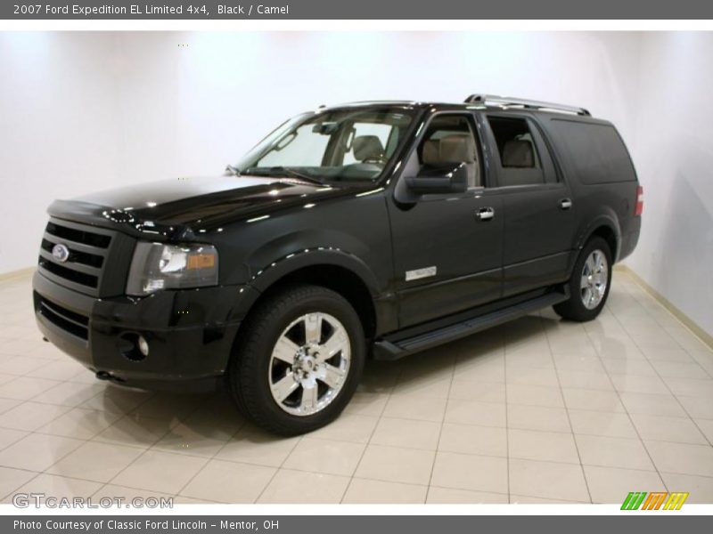 Black / Camel 2007 Ford Expedition EL Limited 4x4