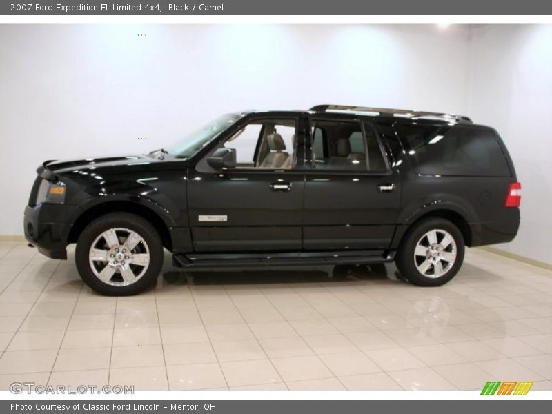 Black / Camel 2007 Ford Expedition EL Limited 4x4