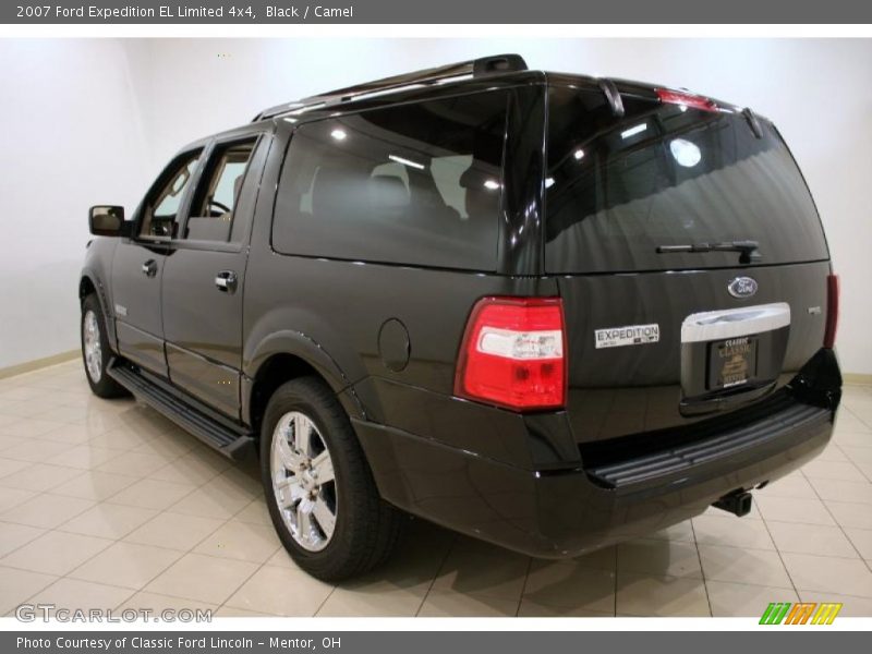 Black / Camel 2007 Ford Expedition EL Limited 4x4