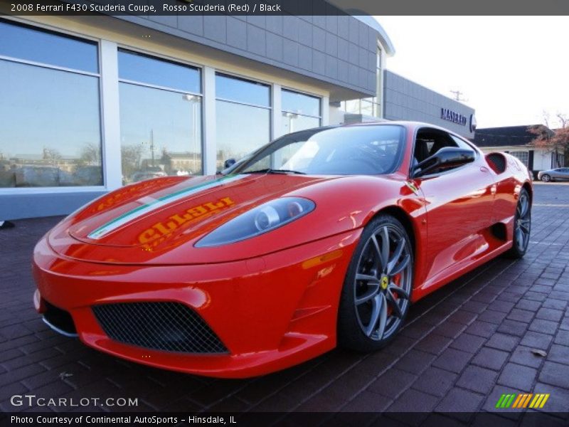 Front 3/4 View of 2008 F430 Scuderia Coupe