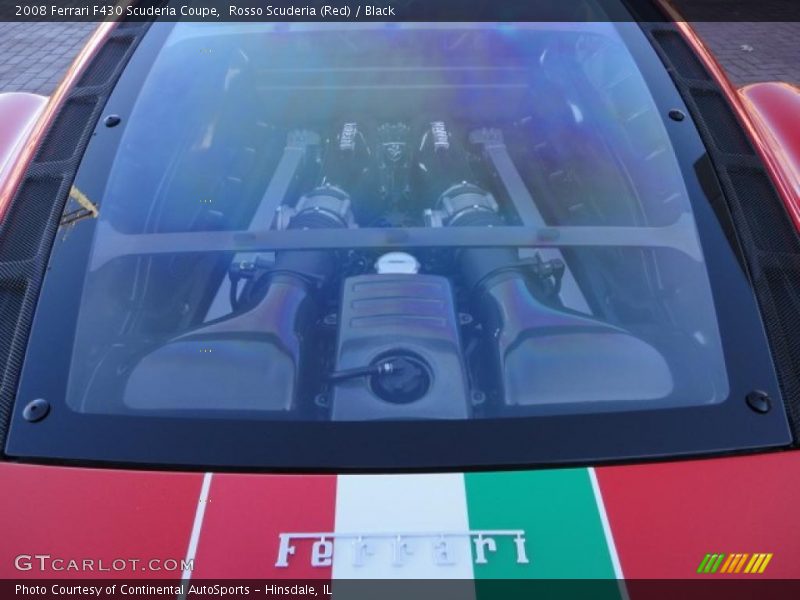 Rosso Scuderia (Red) / Black 2008 Ferrari F430 Scuderia Coupe