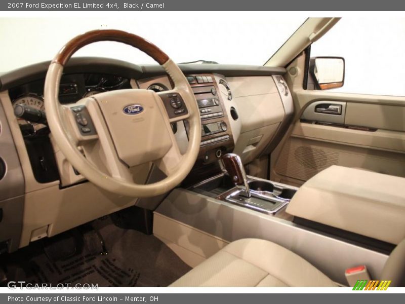 Black / Camel 2007 Ford Expedition EL Limited 4x4