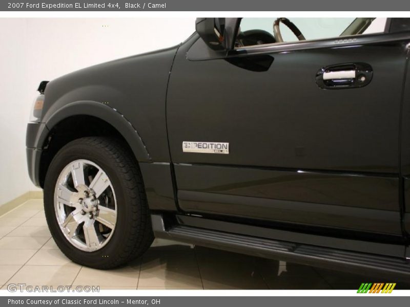 Black / Camel 2007 Ford Expedition EL Limited 4x4