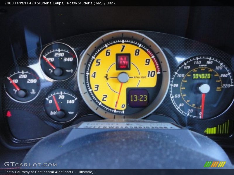  2008 F430 Scuderia Coupe Scuderia Coupe Gauges
