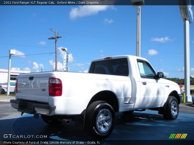 Oxford White / Dark Graphite 2001 Ford Ranger XLT Regular Cab