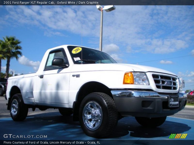 Front 3/4 View of 2001 Ranger XLT Regular Cab