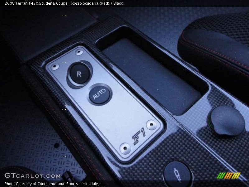 Controls of 2008 F430 Scuderia Coupe