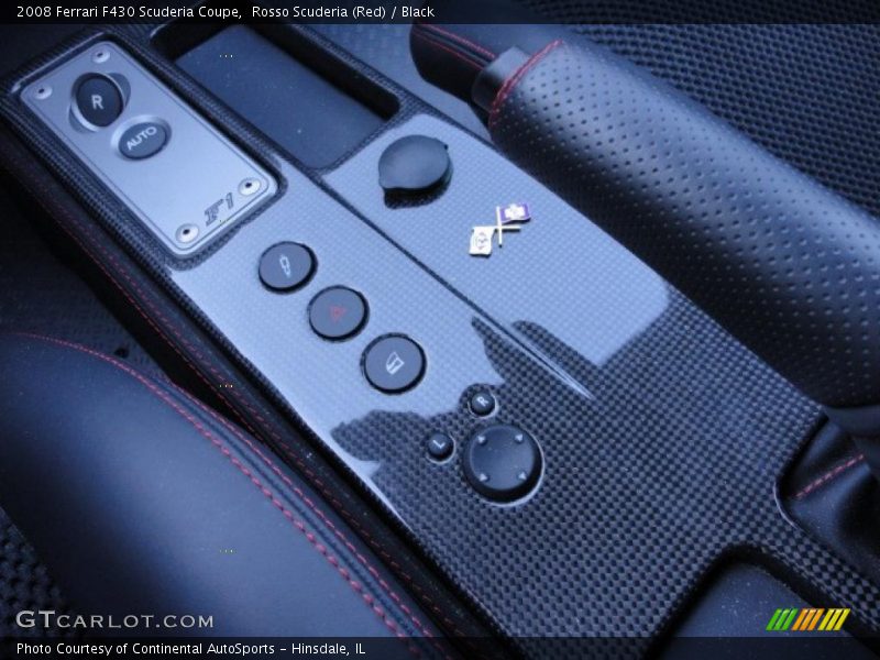 Controls of 2008 F430 Scuderia Coupe