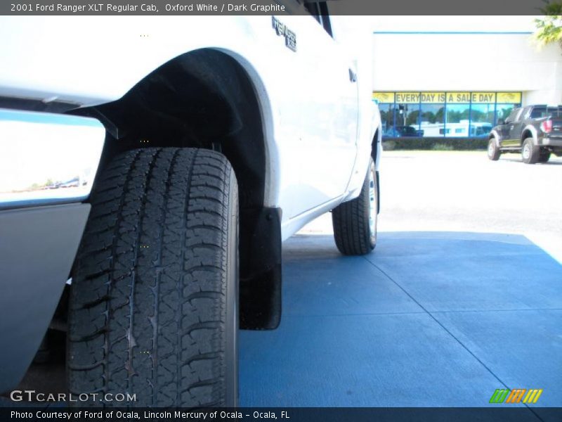 Oxford White / Dark Graphite 2001 Ford Ranger XLT Regular Cab