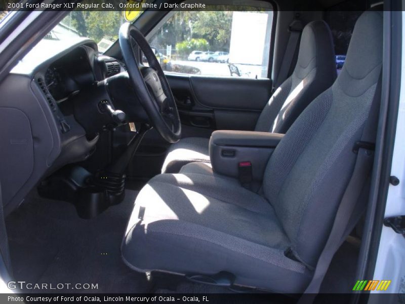 Oxford White / Dark Graphite 2001 Ford Ranger XLT Regular Cab