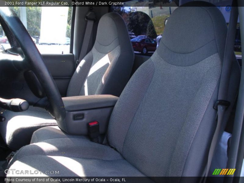 Oxford White / Dark Graphite 2001 Ford Ranger XLT Regular Cab
