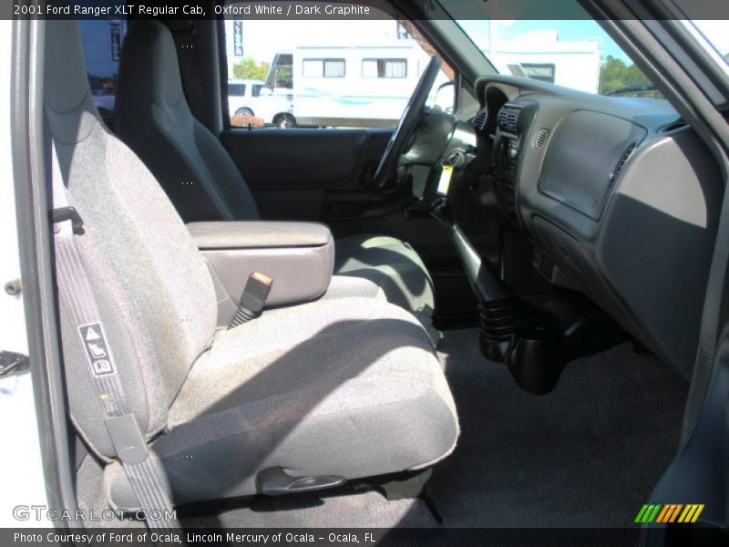 Oxford White / Dark Graphite 2001 Ford Ranger XLT Regular Cab