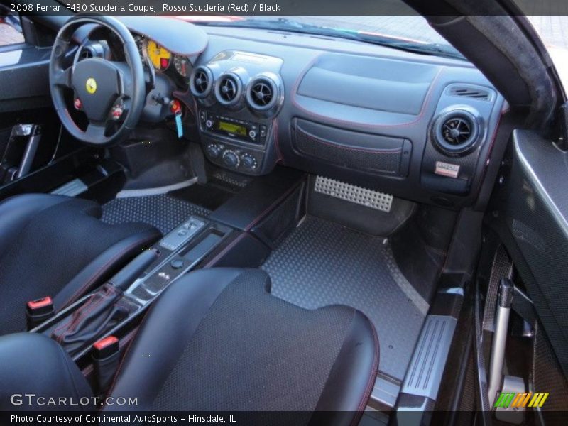 Dashboard of 2008 F430 Scuderia Coupe