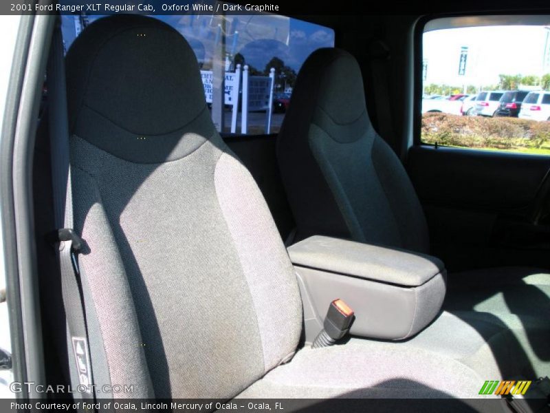 Oxford White / Dark Graphite 2001 Ford Ranger XLT Regular Cab