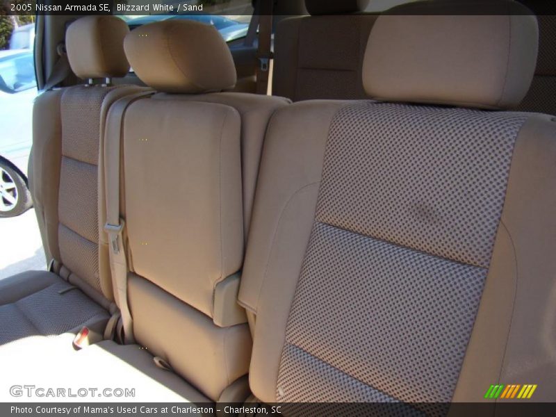 Blizzard White / Sand 2005 Nissan Armada SE