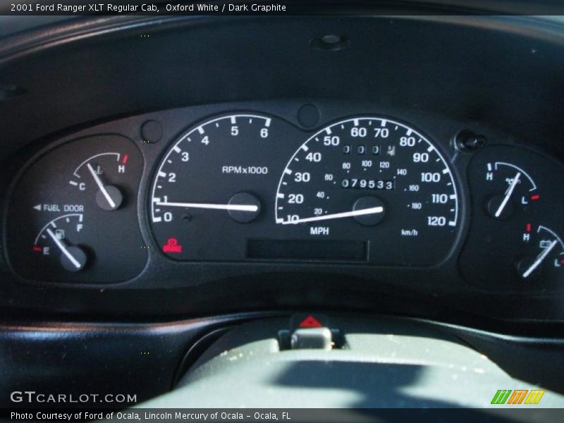  2001 Ranger XLT Regular Cab XLT Regular Cab Gauges