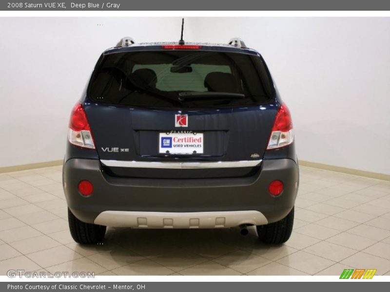 Deep Blue / Gray 2008 Saturn VUE XE