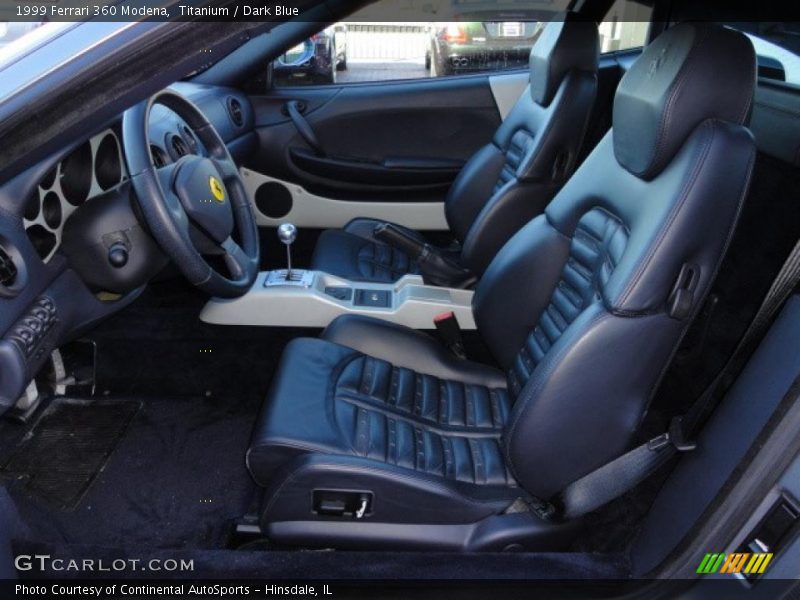  1999 360 Modena Dark Blue Interior