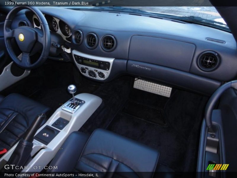 Dashboard of 1999 360 Modena