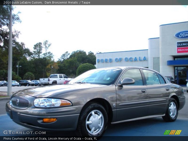 Dark Bronzemist Metallic / Taupe 2000 Buick LeSabre Custom