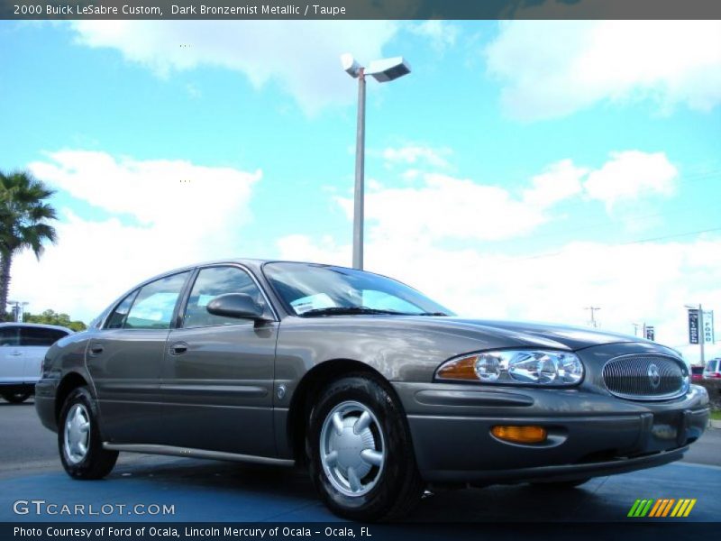 Dark Bronzemist Metallic / Taupe 2000 Buick LeSabre Custom