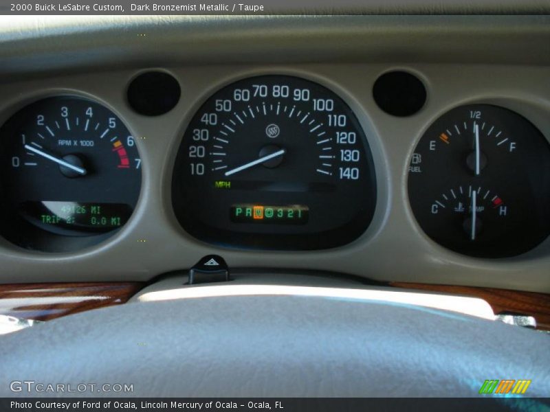 Dark Bronzemist Metallic / Taupe 2000 Buick LeSabre Custom
