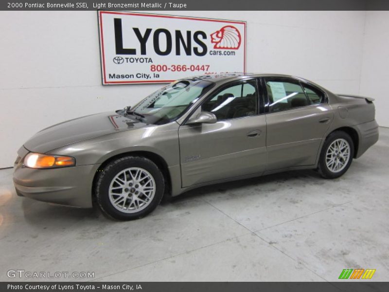 Light Bronzemist Metallic / Taupe 2000 Pontiac Bonneville SSEi