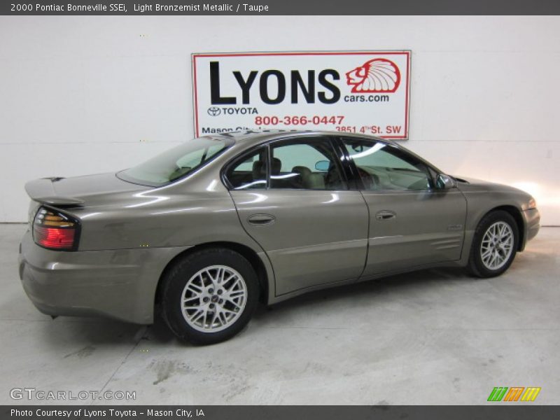 Light Bronzemist Metallic / Taupe 2000 Pontiac Bonneville SSEi