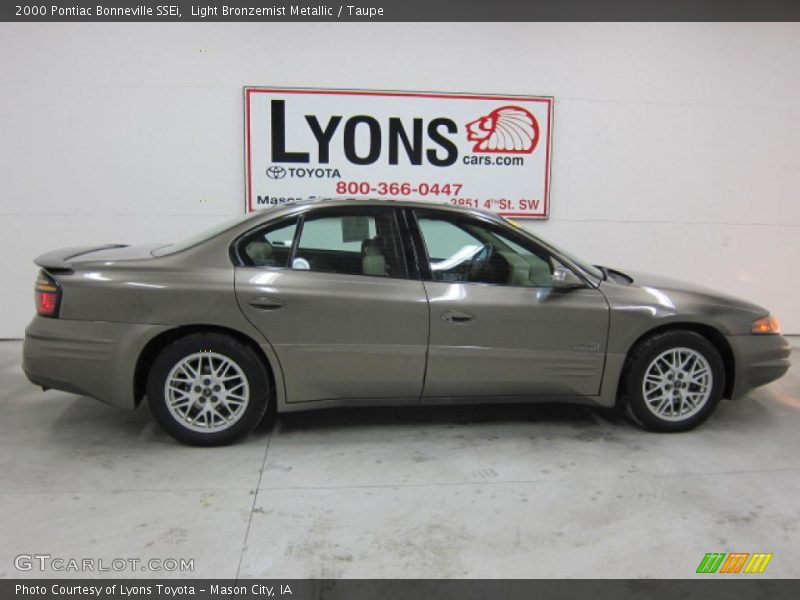 Light Bronzemist Metallic / Taupe 2000 Pontiac Bonneville SSEi